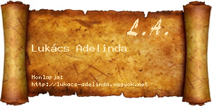 Lukács Adelinda névjegykártya